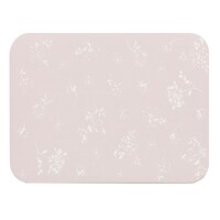 【デコホーム商品】珪藻土入りやわらかバスマット　(ソフトカイテキ 29x39 ハナガラ）