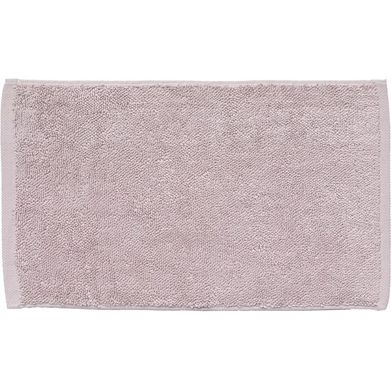 8本撚りパイルで肌触り良く 吸水 タオルバスマット(Dリッチ 30X50 PI) 1枚目画像