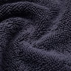 8本撚りパイルで肌触り良く 吸水 タオルバスマット(Dリッチ 30X50 NV) 5枚目画像