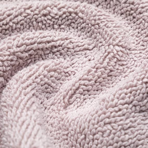 8本撚りパイルで肌触り良く 吸水 タオルバスマット(Dリッチ 45X60 PI) 5枚目画像