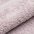 8本撚りパイルで肌触り良く 吸水 タオルバスマット(Dリッチ 45X60 PI) 6枚目画像