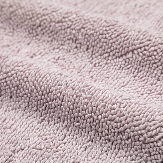 8本撚りパイルで肌触り良く 吸水 タオルバスマット(Dリッチ 45X60 PI) 7枚目画像