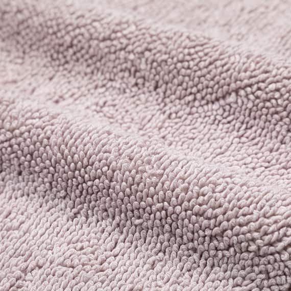 8本撚りパイルで肌触り良く 吸水 タオルバスマット(Dリッチ 45X60 PI) 7枚目画像