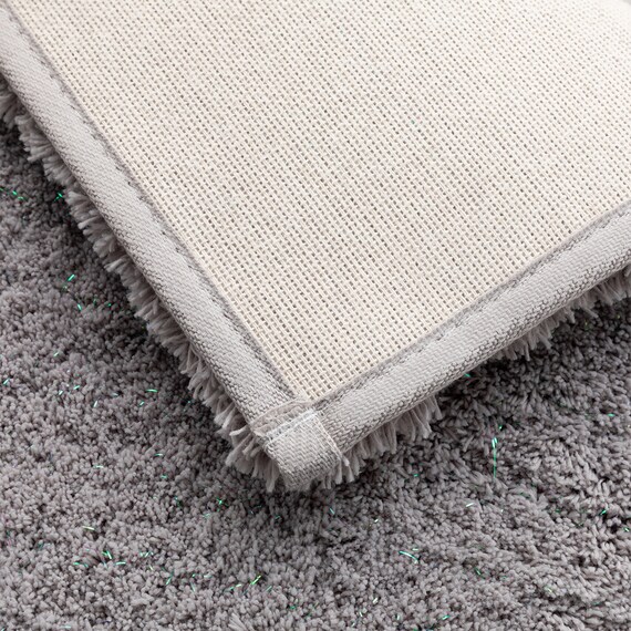 高密度でたっぷり吸水 踏み心地ふかふか バスマット（3550 LGY RJ01） 6枚目画像