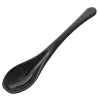 【デコホーム商品】食洗機対応抗菌スプーン（クロ）