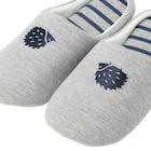 スリッパ(DH ハリネズミ GY L) 8枚目画像