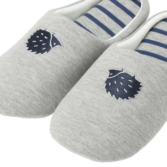 スリッパ(DH ハリネズミ GY L) 8枚目画像