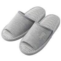 【デコホーム商品】スリッパ（メッシュキャット ＳＬ01 GY Ｍ）