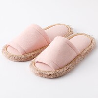 【デコホーム商品】激落ちお掃除スリッパ(ローズ)