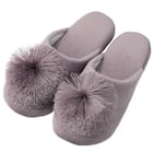 ルームシューズ(ポンポン n M RPU) 1枚目画像