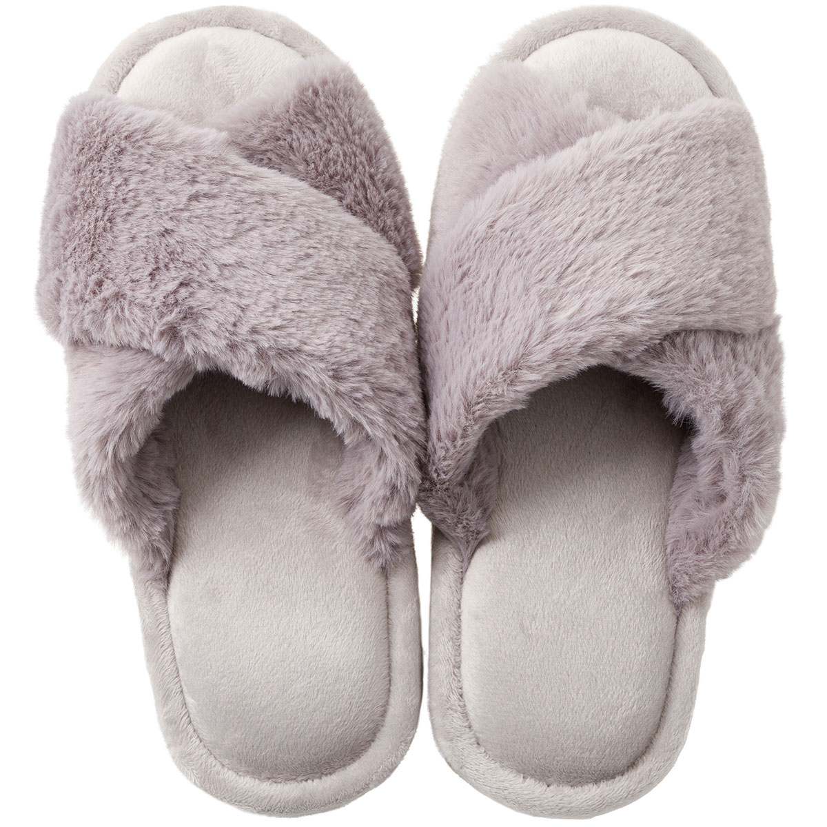 スリッパ(ファークロス sSRn03 グレー L) | ニトリネット【公式】 家具