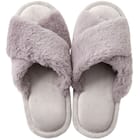 スリッパ(ファークロス sSRn03 グレー L) 3枚目画像