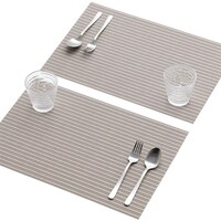 【デコホーム商品】PVCランチョンマット(MO 2PCS ZW04）