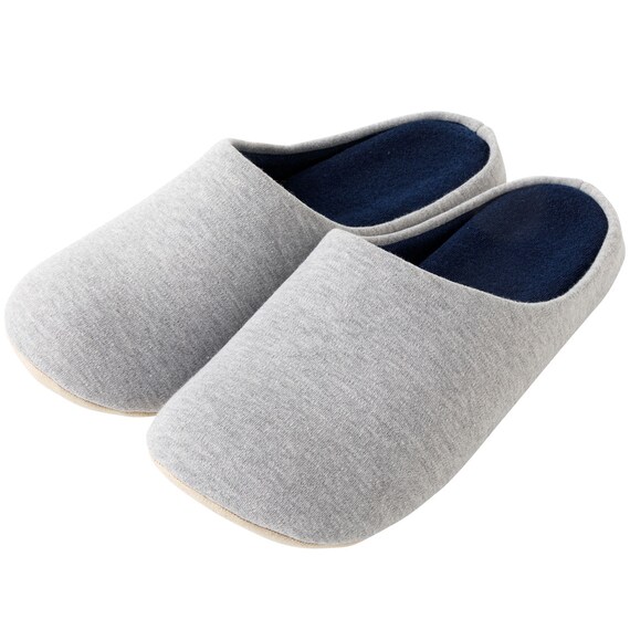 ルームシューズ LL(ツートーンcSR01 GY LL) 1枚目画像