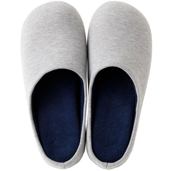 ルームシューズ LL(ツートーンcSR01 GY LL) 2枚目画像