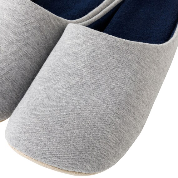 ルームシューズ LL(ツートーンcSR01 GY LL) 7枚目画像