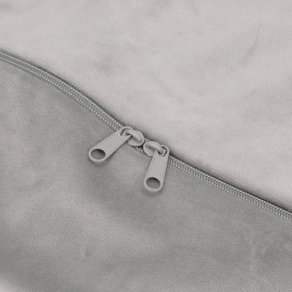 布団収納カバー（クッションカバー フリル GY） 15枚目画像