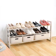 2段重ねできる伸縮シューズラック(HT01)