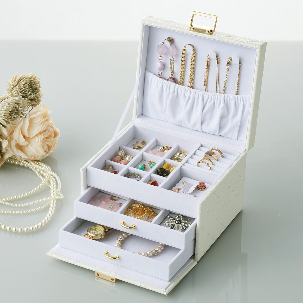 デコホーム商品 ジュエリーボックス ラティスwh 通販 ニトリネット 公式 家具 インテリア通販 デコホーム商品 ジュエリーボックス ラティスwh 通販 ニトリネット 公式 家具 インテリア通販