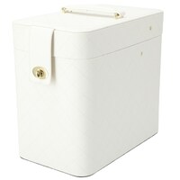 【デコホーム商品】コスメボックス(ラティス WH)