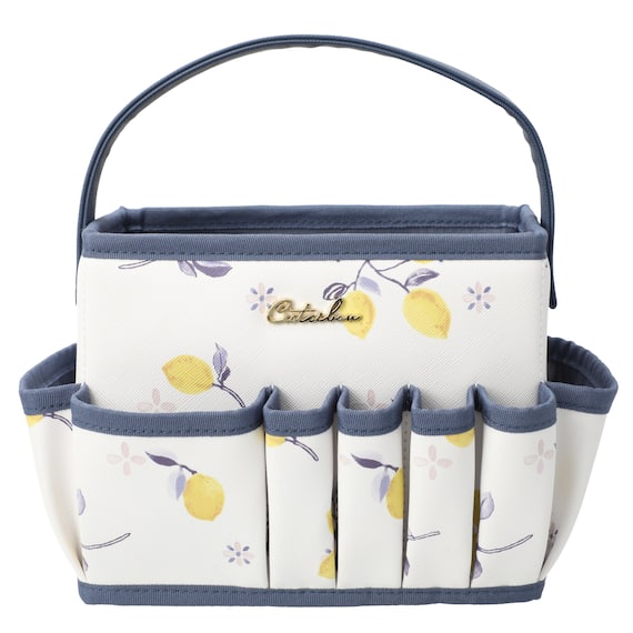 コスメキャリー(レモン柄 S) 2枚目画像