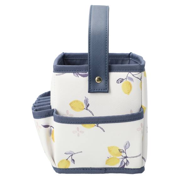 コスメキャリー(レモン柄 S) 3枚目画像