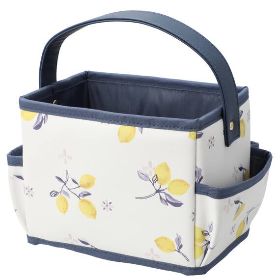 コスメキャリー(レモン柄 S) 4枚目画像