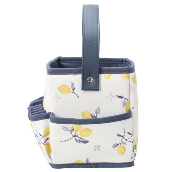 コスメキャリー(レモン柄 L) 4枚目画像