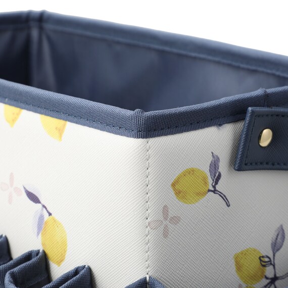 コスメキャリー(レモン柄 L) 10枚目画像