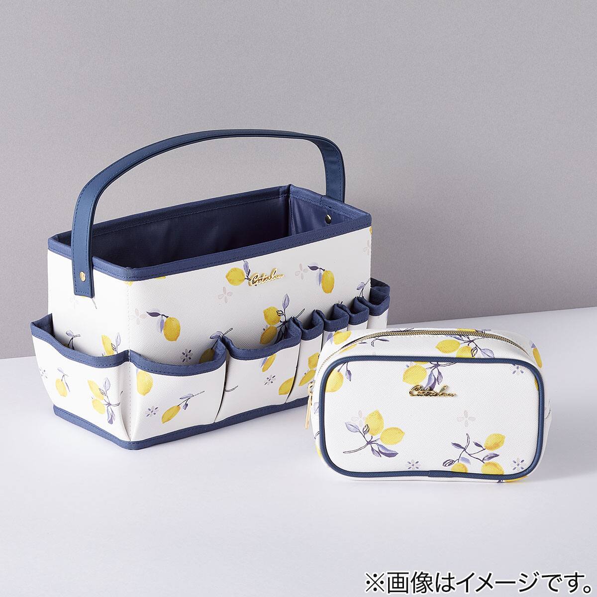 コスメキャリー(レモン柄 L) | ニトリネット【公式】 家具・インテリア通販