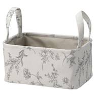 花柄ファブリックバスケット(1812 NV HN801)