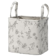 花柄ファブリックバスケット(1824 NV HN802)
