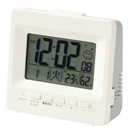 【デコホーム商品】電波デジタル時計 WH FY02