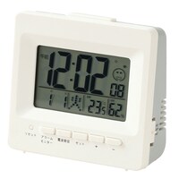 【デコホーム商品】電波デジタル時計 WH FY02