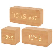 デジタル時計 ナチュラル
