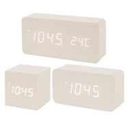 デジタル時計 ホワイト