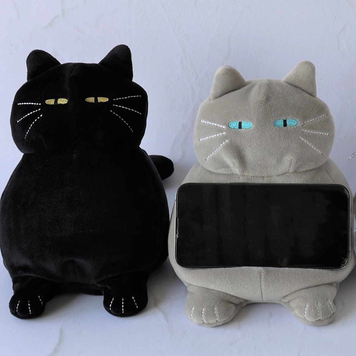 ねこさま限定　ニトリ しっぽが動く 掛け時計 黒猫 【小型家電リサイクル回収券有