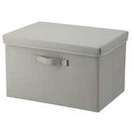 ふた付合成皮革収納ボックス(NT232)