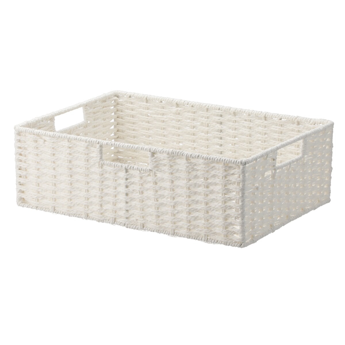 【デコホーム商品】バスケット(3812 WH ET665) ニトリ