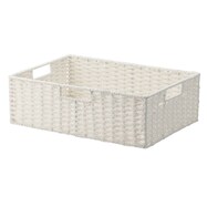 【デコホーム商品】手編み風バスケット(3812  ET665)