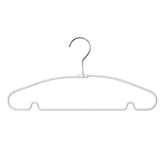 すべりにくいハンガー Mサイズ(幅38cm ホワイト) 20本セット 8枚目画像