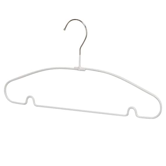 すべりにくいハンガー Mサイズ(幅38cm ホワイト) 20本セット 9枚目画像