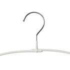 すべりにくいハンガー Mサイズ(幅38cm ホワイト) 20本セット 10枚目画像