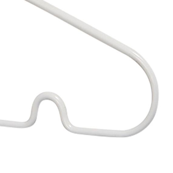 すべりにくいハンガー Mサイズ(幅38cm ホワイト) 20本セット 11枚目画像