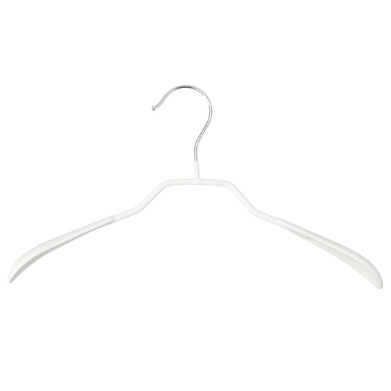 すべりにくいジャケットハンガー M(幅37cm ホワイト) 50本セット 2枚目画像