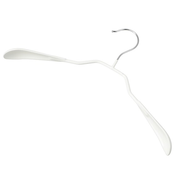 すべりにくいジャケットハンガー M(幅37cm ホワイト) 50本セット 3枚目画像