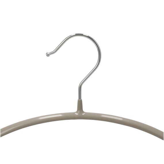 すべりにくいアーチ型ハンガー M(幅36cm ミドルモカ 12本組) 12枚目画像