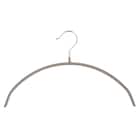 すべりにくいアーチ型ハンガー M(幅36cm ミドルモカ 24本組) 10枚目画像