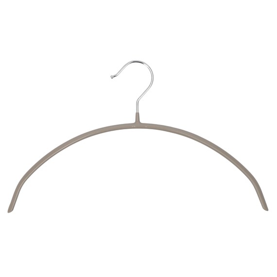 すべりにくいアーチ型ハンガー M(幅36cm ミドルモカ 24本組) 10枚目画像