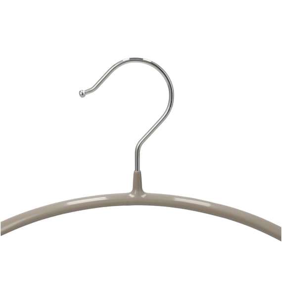 すべりにくいアーチ型ハンガー M(幅36cm ミドルモカ 24本組) 12枚目画像